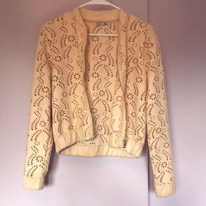 Dusty pink paisley jacket